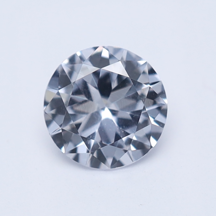 Round White Natural Sapphire