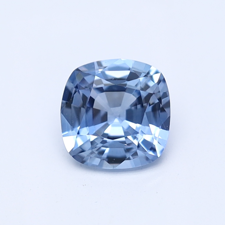 Square Cushion Cut Ice Blue Natural Sapphire