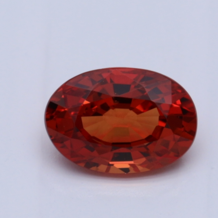 Oval Fire Natural Sapphire