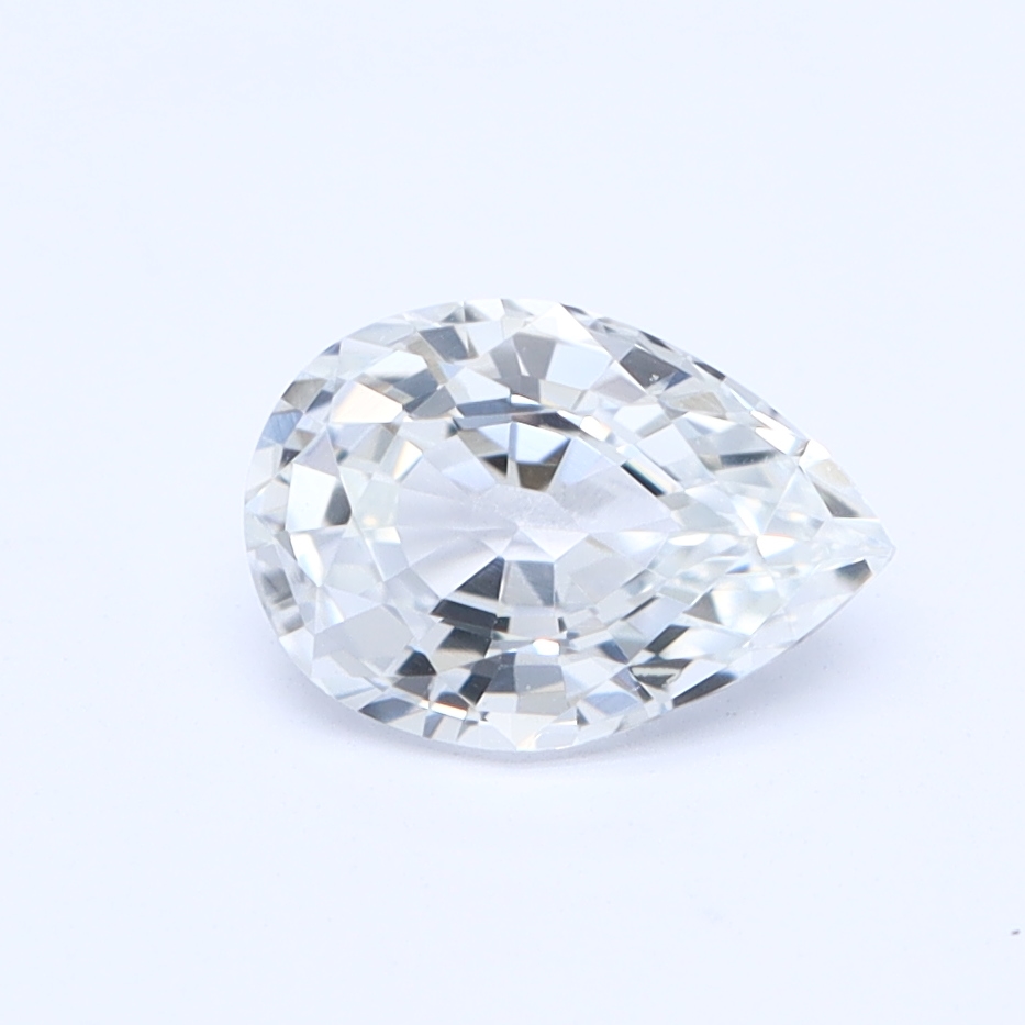 Pear White Natural Sapphire