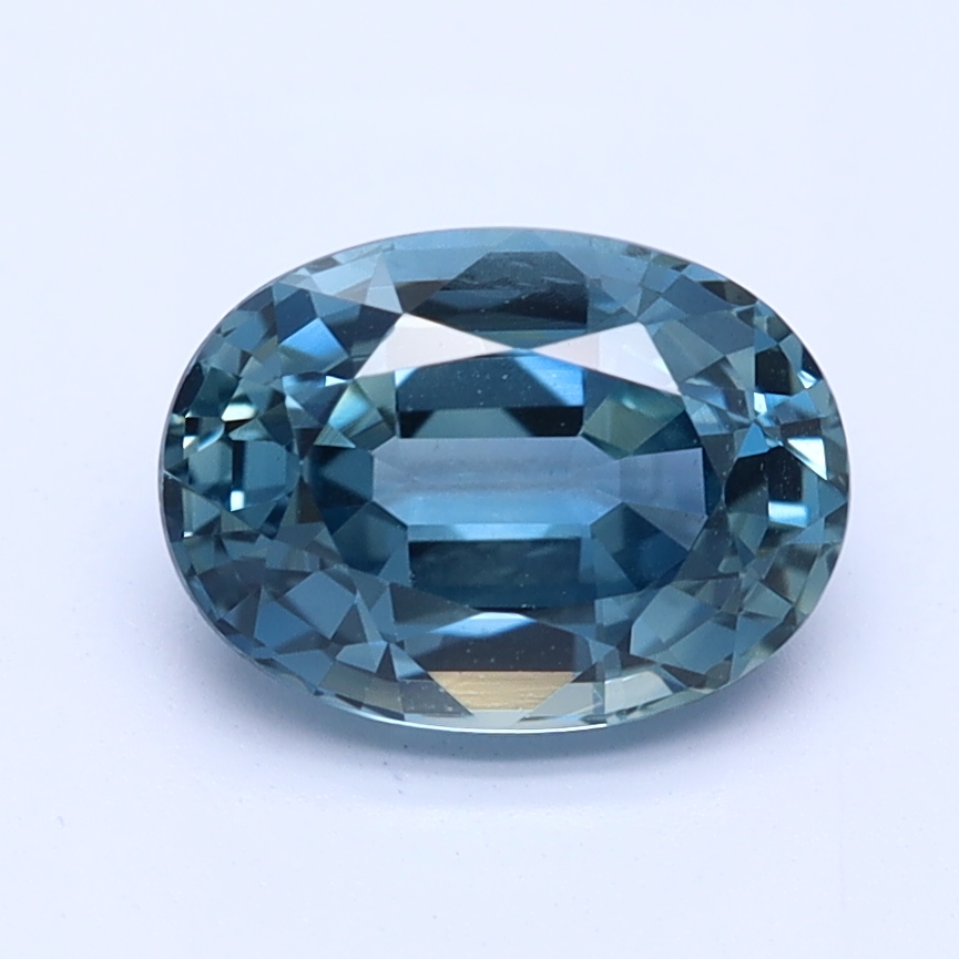 Oval Blue-Green Natural Sapphire