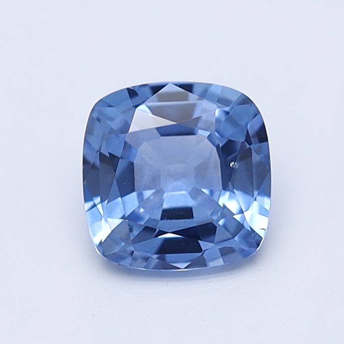 Square Cushion Cut Kentucky Blue Natural Sapphire