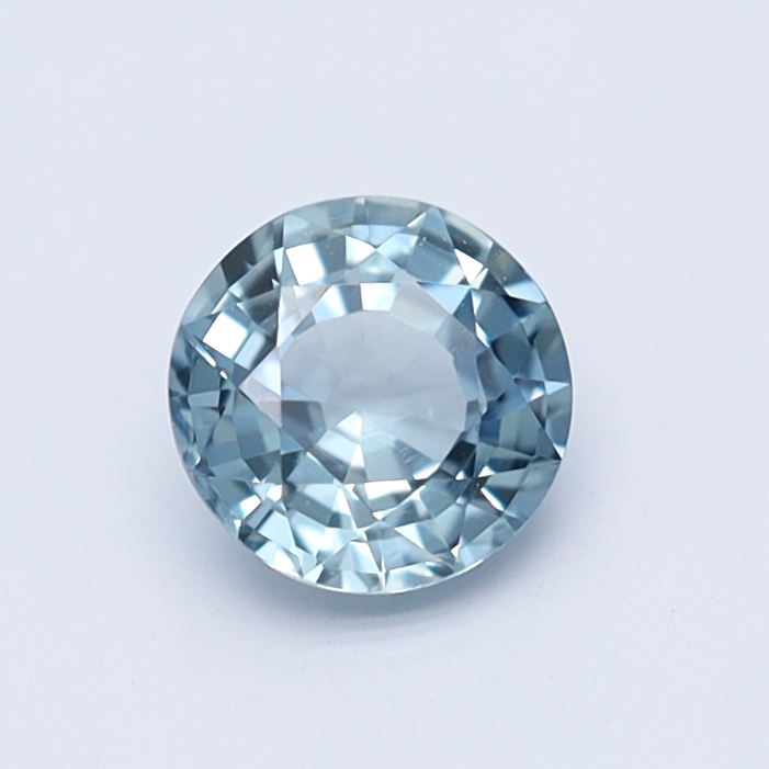 Round Blue-Green Natural Sapphire