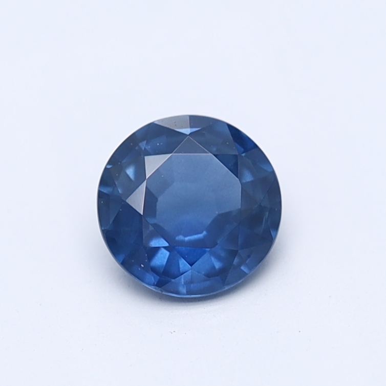 Round Traditional Blue Natural Sapphire