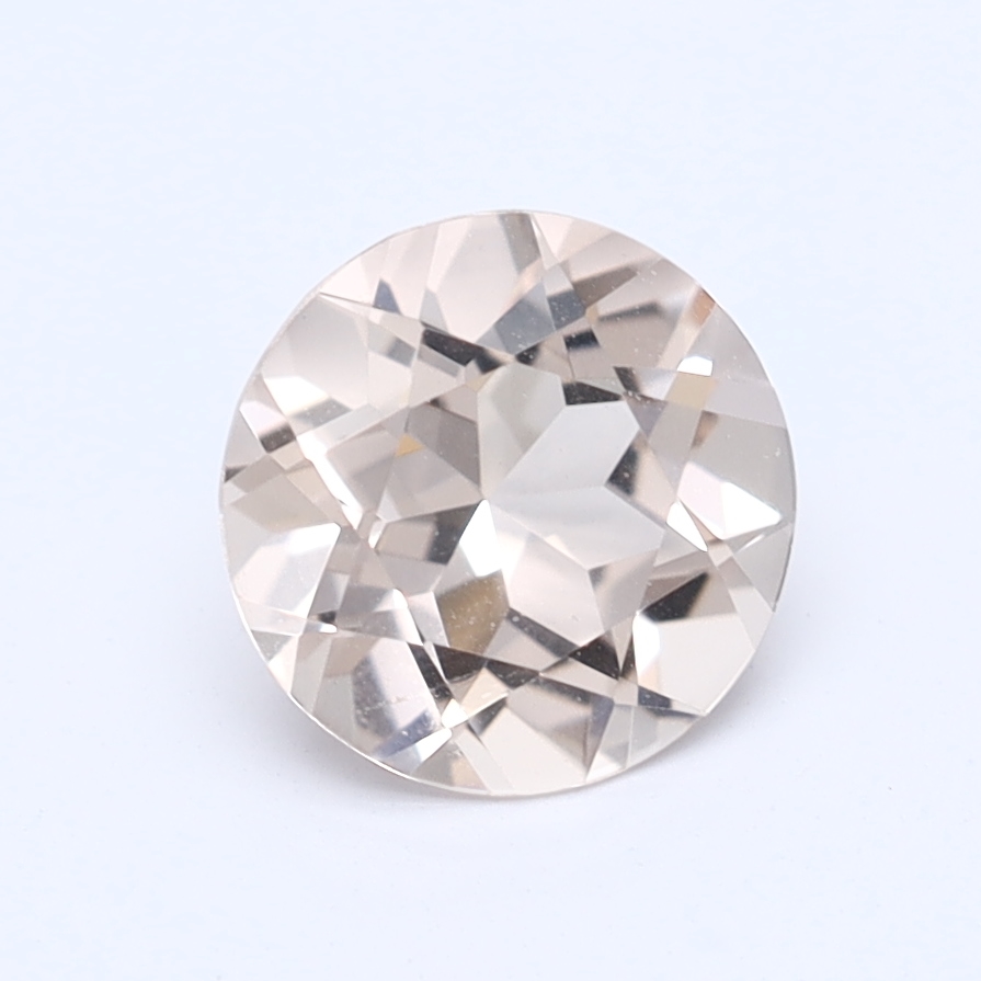 Round Natural Morganite