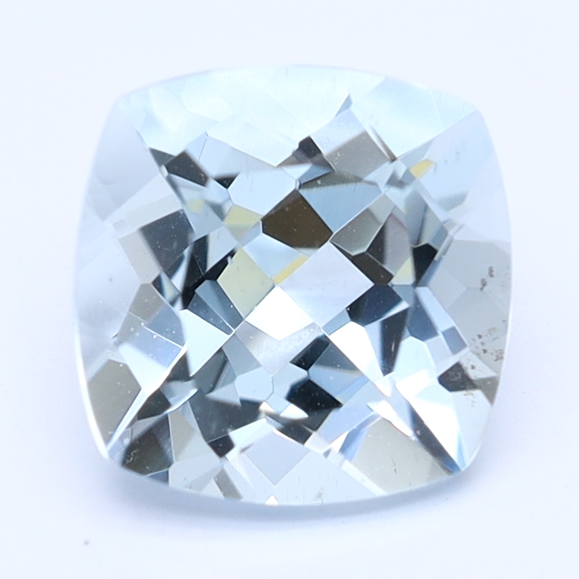 Cushion Cut Natural Aquamarine