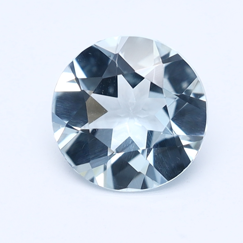Round Natural Aquamarine