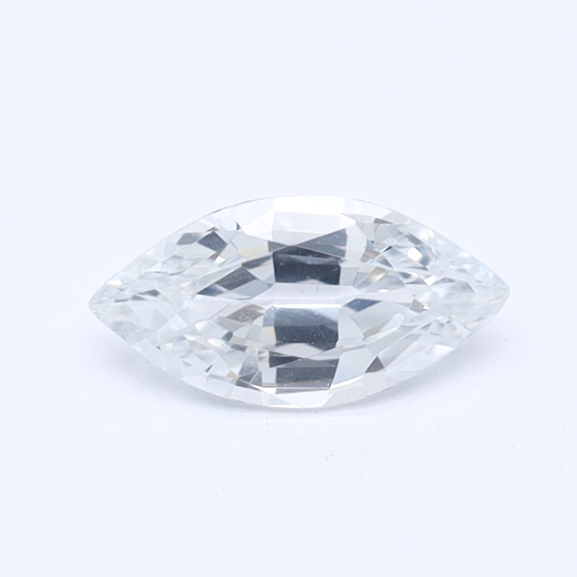 Marquise White Natural Sapphire