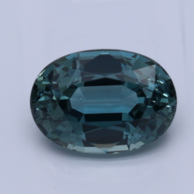 Oval Teal Natural Sapphire