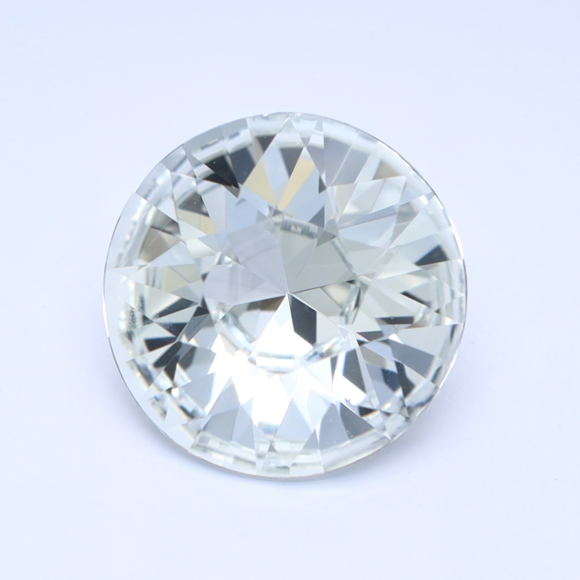 Round White Natural Sapphire