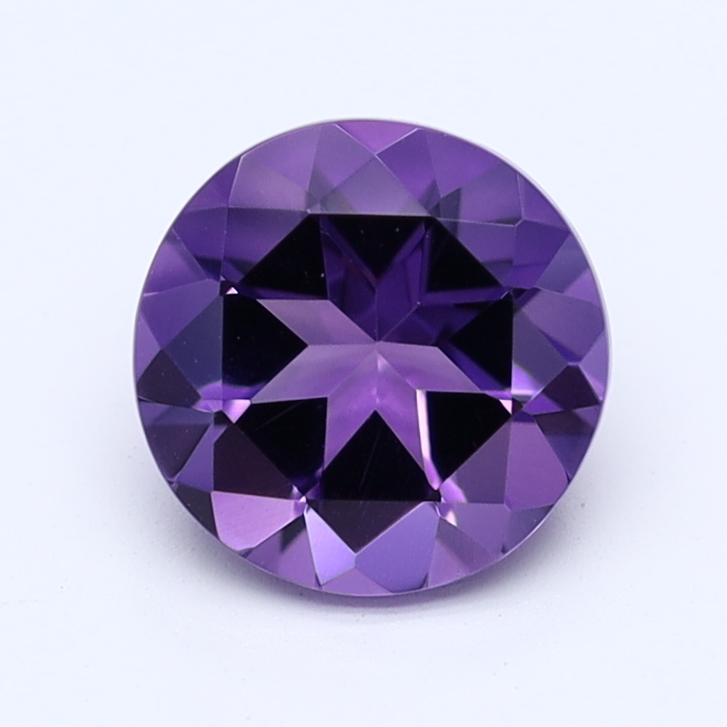 Round Natural Amethyst