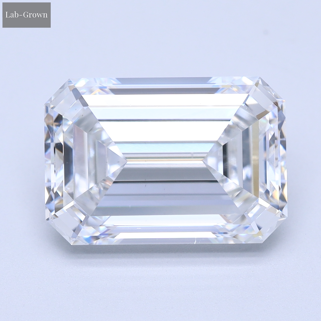 Emerald Cut Lab-Grown Diamond