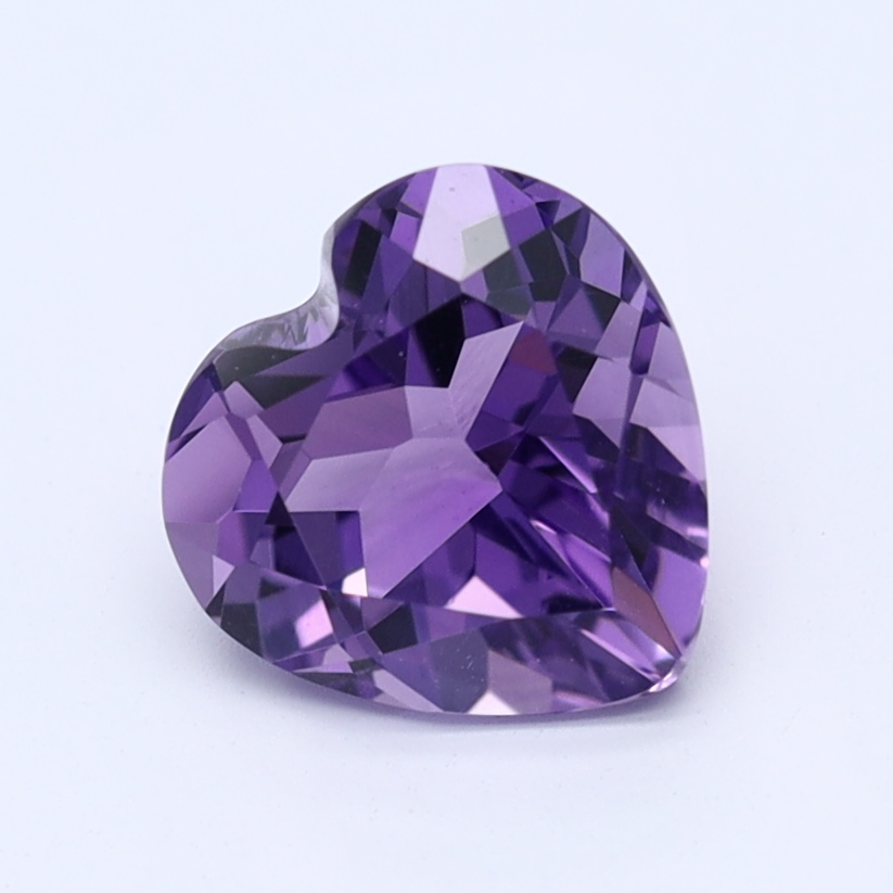 Heart Shaped Natural Amethyst