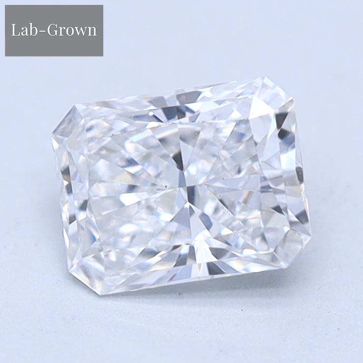 Radiant Lab-Grown Diamond