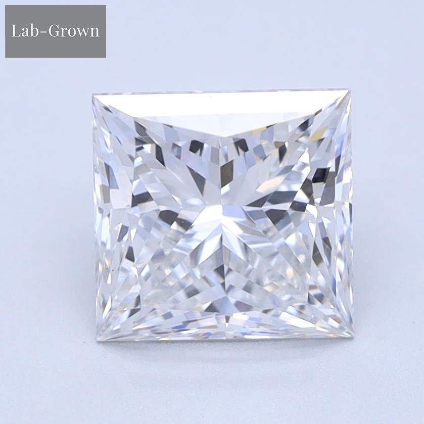 Princess Cut Lab-Grown Diamond