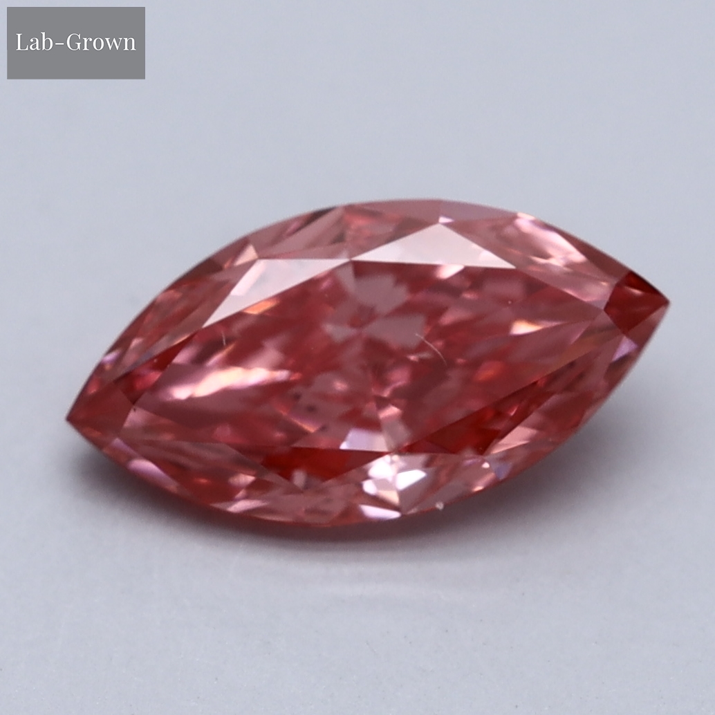 Pink Marquise Lab-Grown Diamond