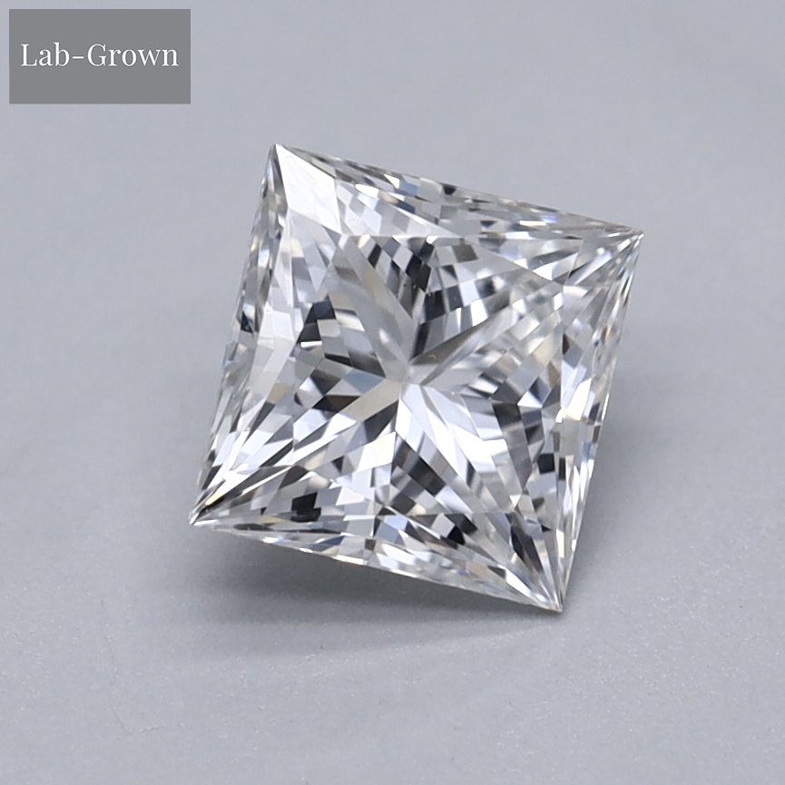 Princess Cut Lab-Grown Diamond