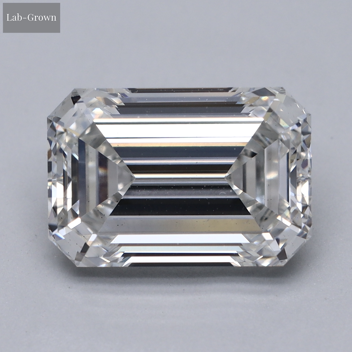 Emerald Cut Lab-Grown Diamond