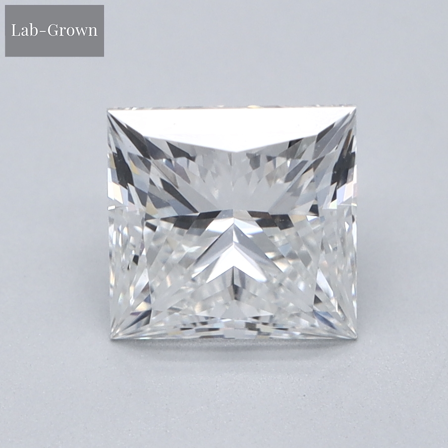 Princess Cut Lab-Grown Diamond