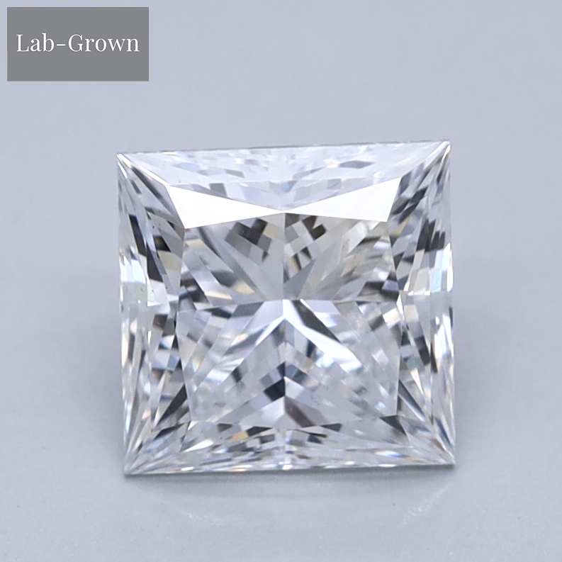 Princess Cut Lab-Grown Diamond