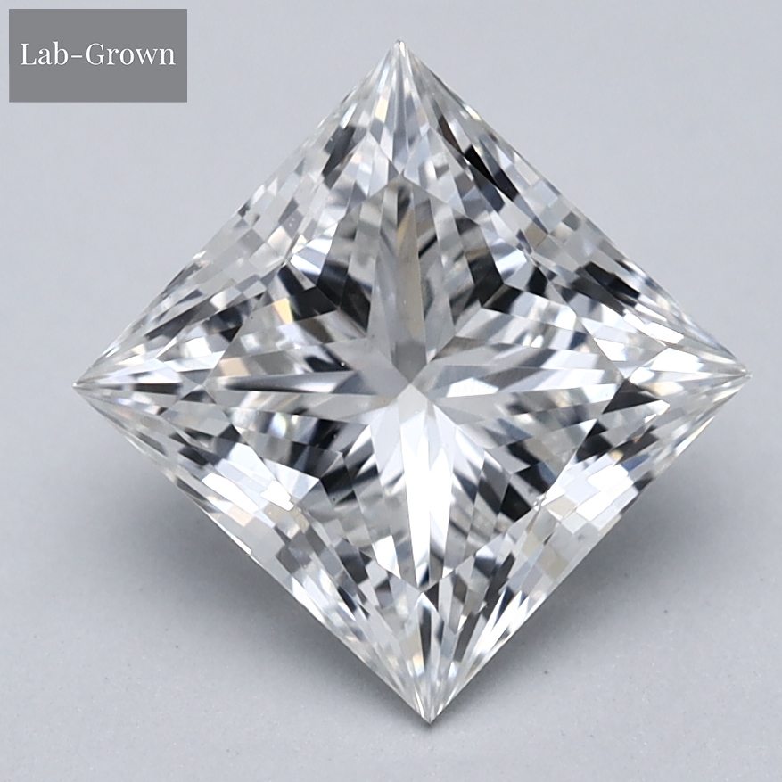 Princess Cut Lab-Grown Diamond