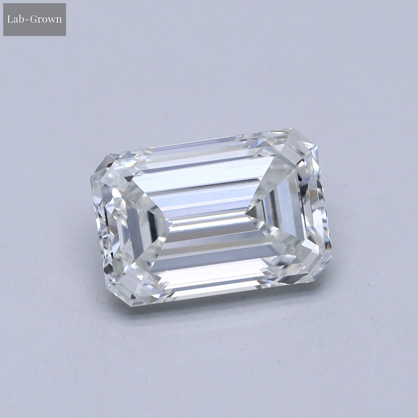 Emerald Cut Lab-Grown Diamond