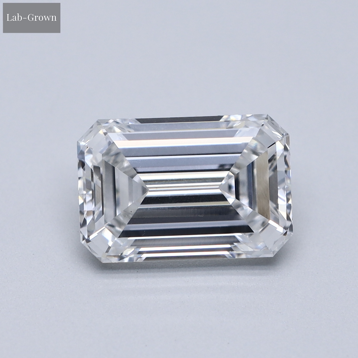 Emerald Cut Lab-Grown Diamond