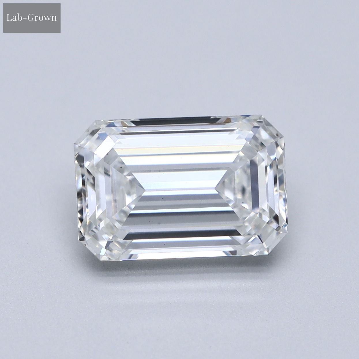 Emerald Cut Lab-Grown Diamond