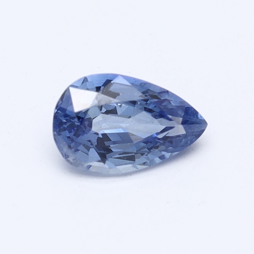 Pear Traditional Blue Natural Sapphire