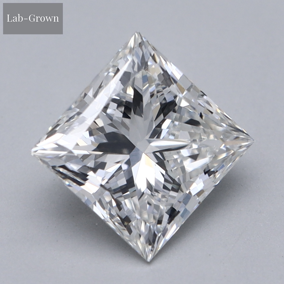 Princess Cut Lab-Grown Diamond