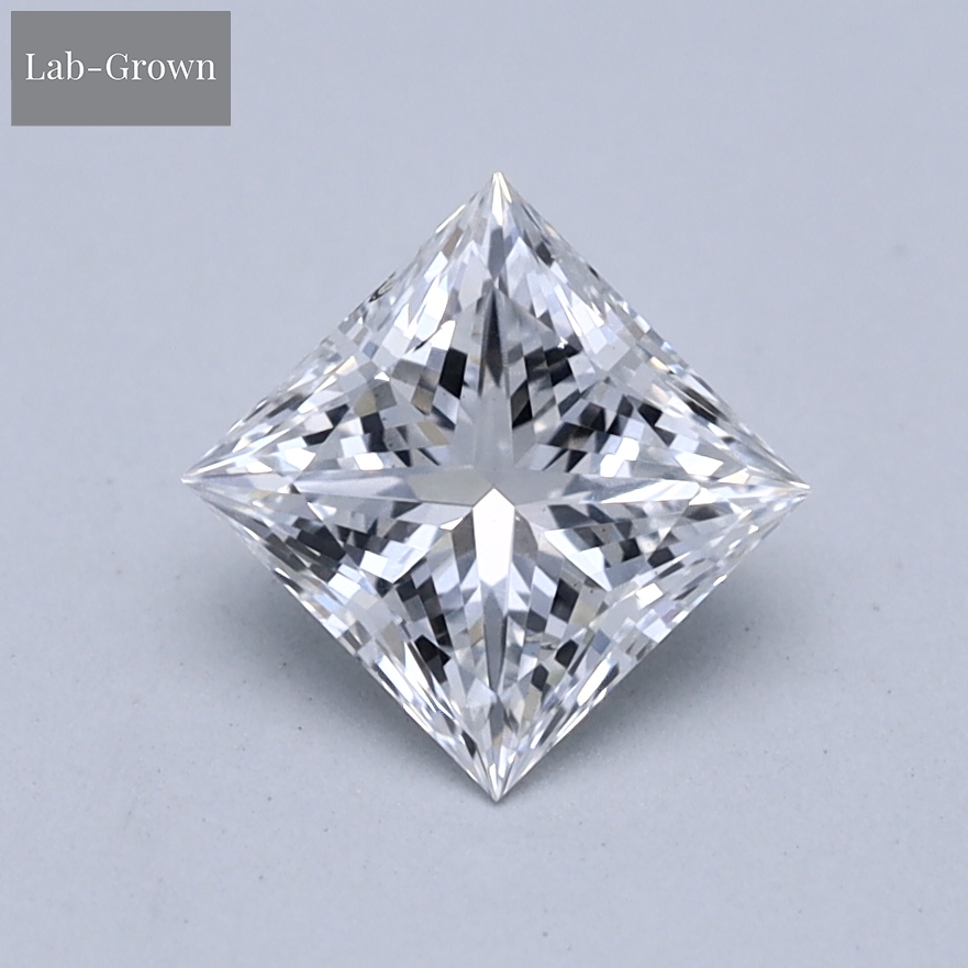 Princess Cut Lab-Grown Diamond