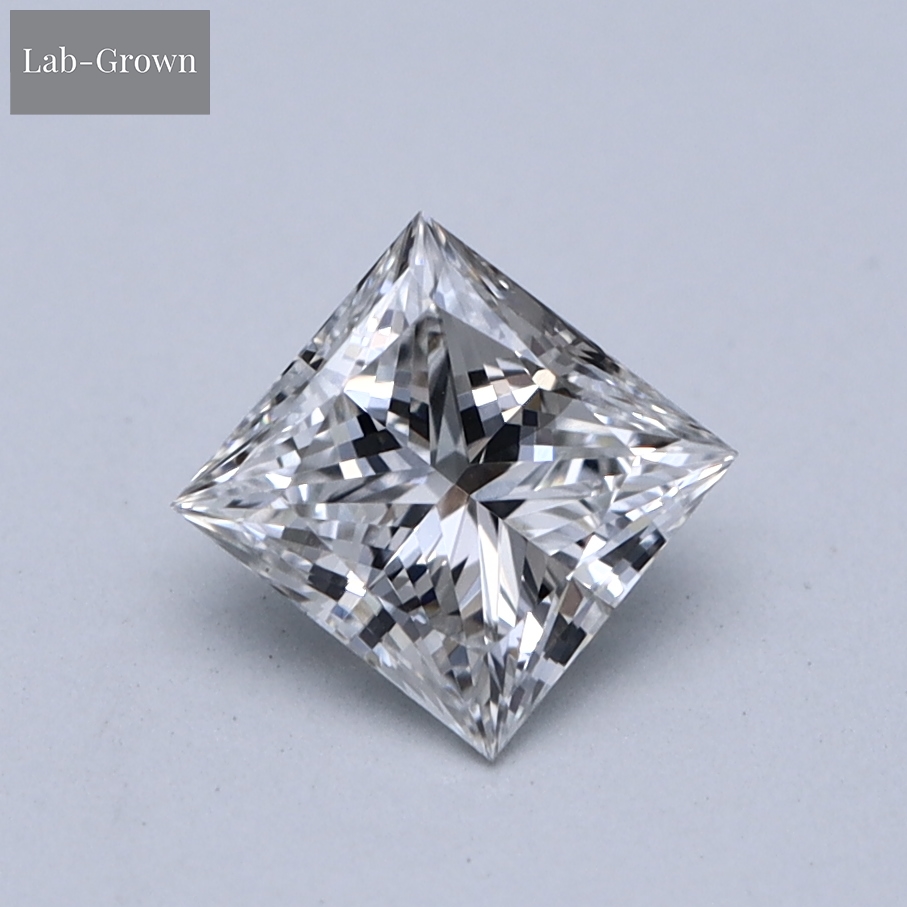 Princess Cut Lab-Grown Diamond