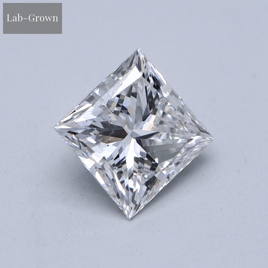 Princess Cut Lab-Grown Diamond