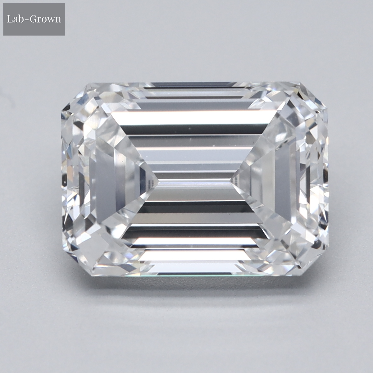 Emerald Cut Lab-Grown Diamond