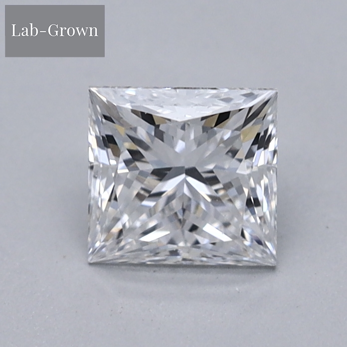 Princess Cut Lab-Grown Diamond
