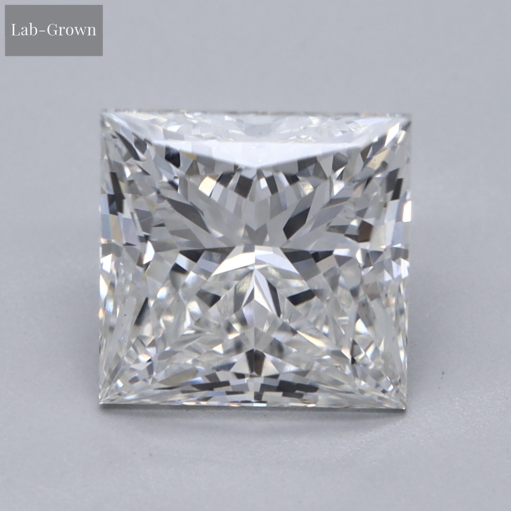 Princess Cut Lab-Grown Diamond
