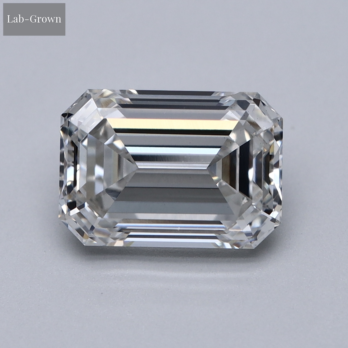 Emerald Cut Lab-Grown Diamond