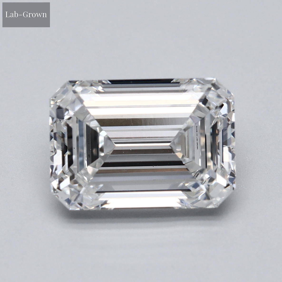 Emerald Cut Lab-Grown Diamond