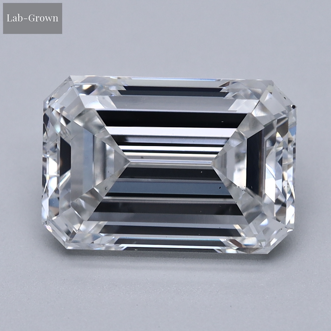 Emerald Cut Lab-Grown Diamond