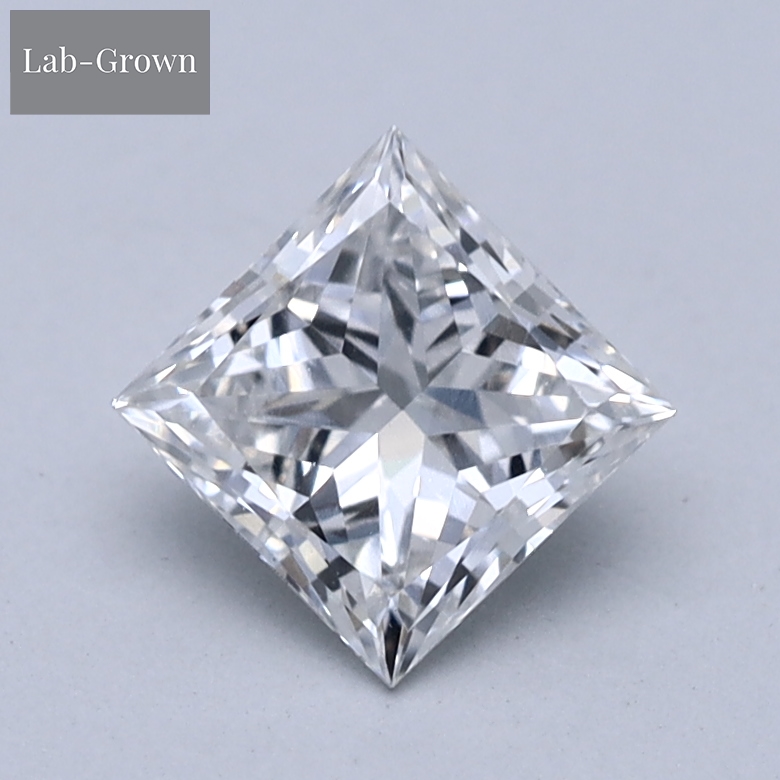 Princess Cut Lab-Grown Diamond