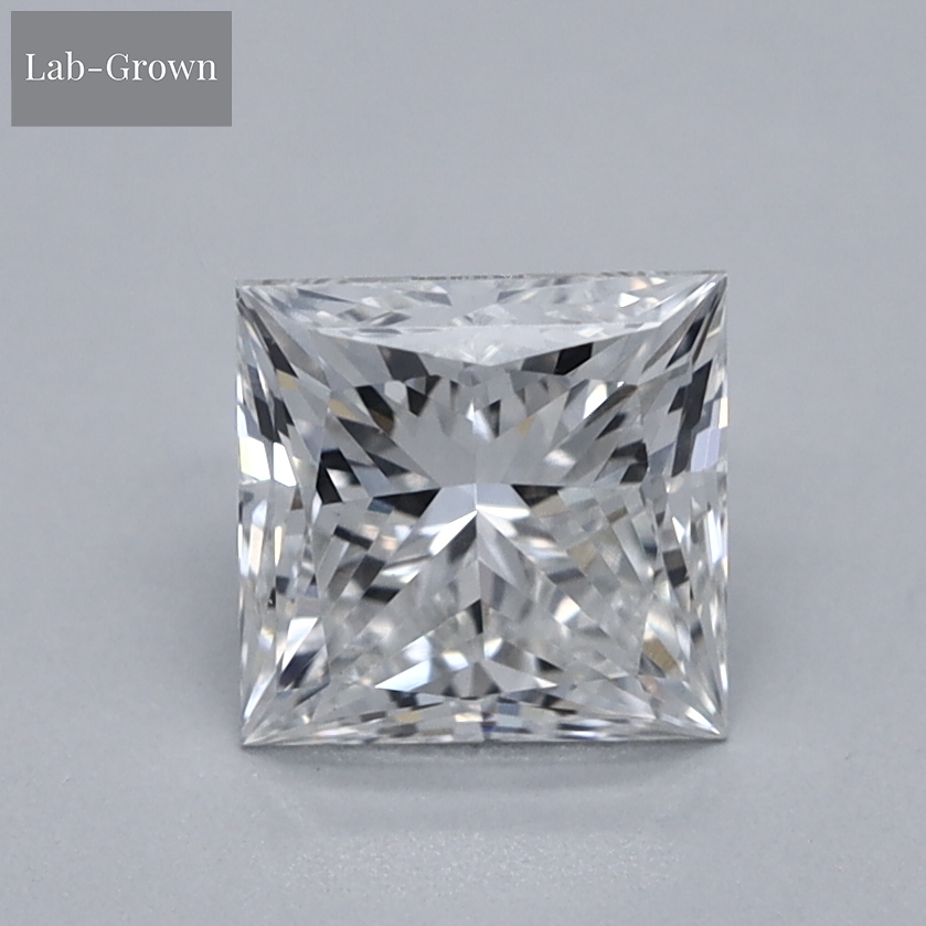 Princess Cut Lab-Grown Diamond