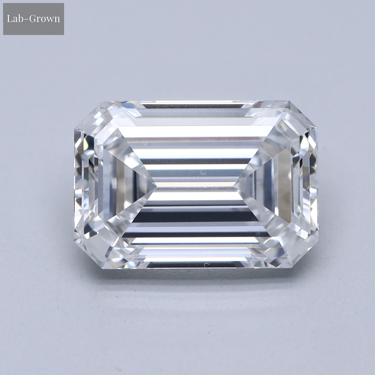 Emerald Cut Lab-Grown Diamond