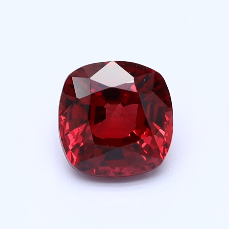 Square Cushion Cut Natural Ruby