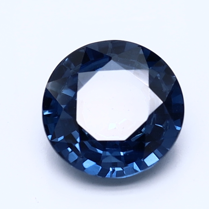 Round Traditional Blue Natural Sapphire