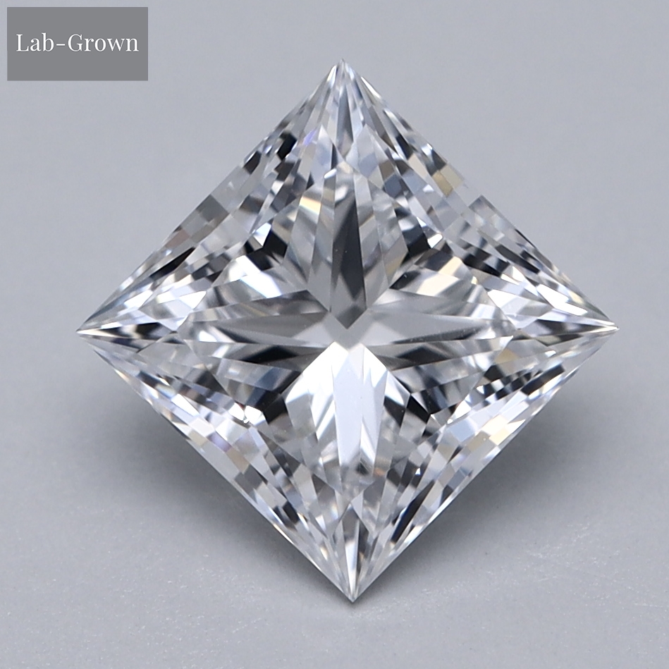 Princess Cut Lab-Grown Diamond