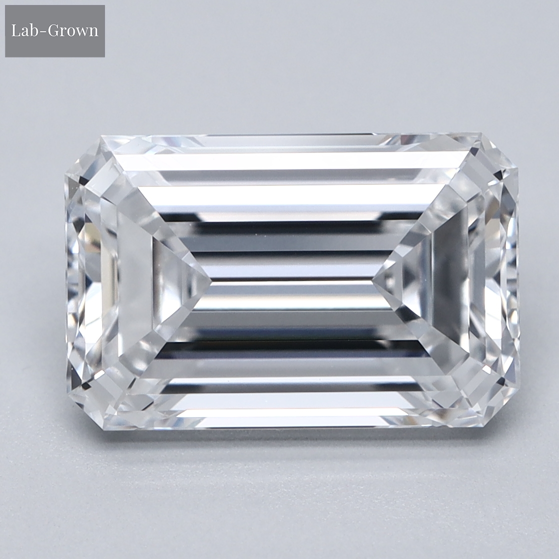 Emerald Cut Lab-Grown Diamond