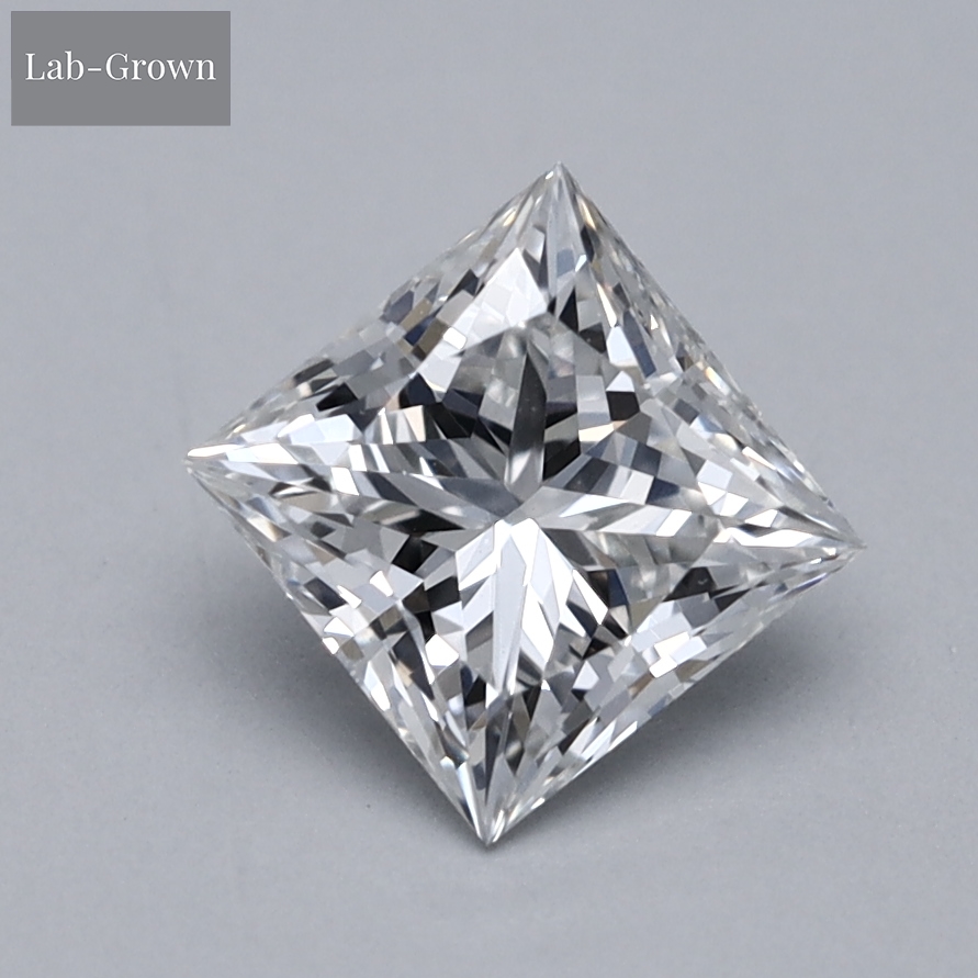 Princess Cut Lab-Grown Diamond
