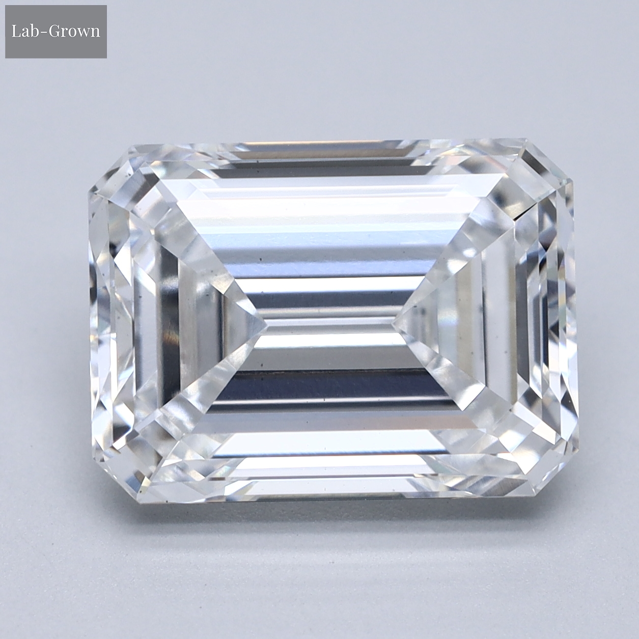 Emerald Cut Lab-Grown Diamond