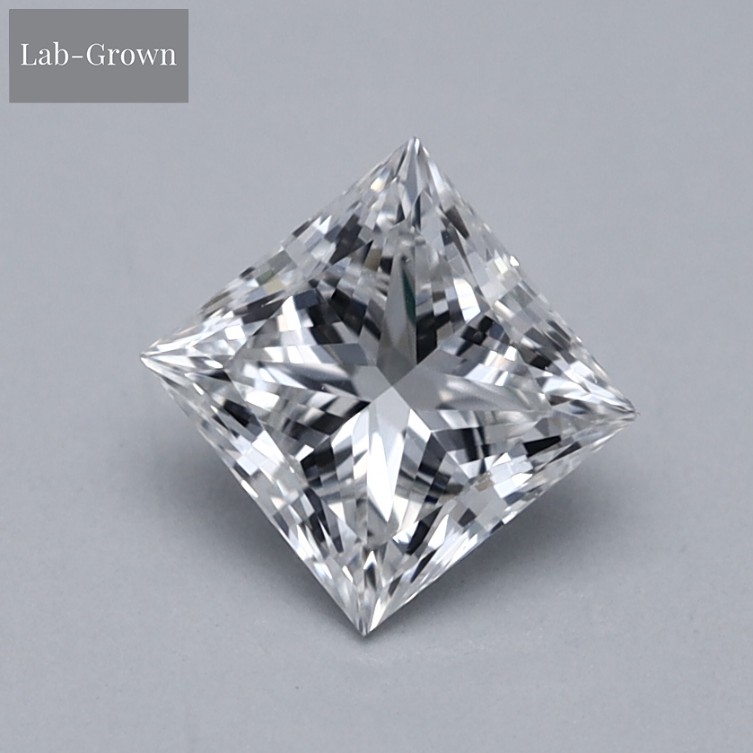 Princess Cut Lab-Grown Diamond