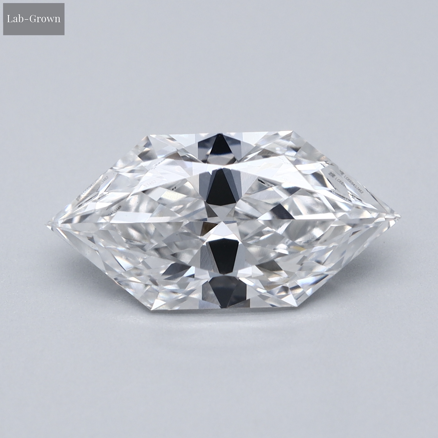 Elongated Hexagon Lab-Grown Diamond